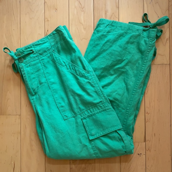 Ralph Lauren Linen Capri Pants - Picture 1 of 8